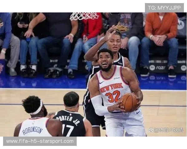 唐斯单场统治内线，尼克斯猛砍36分震惊东部豪强！