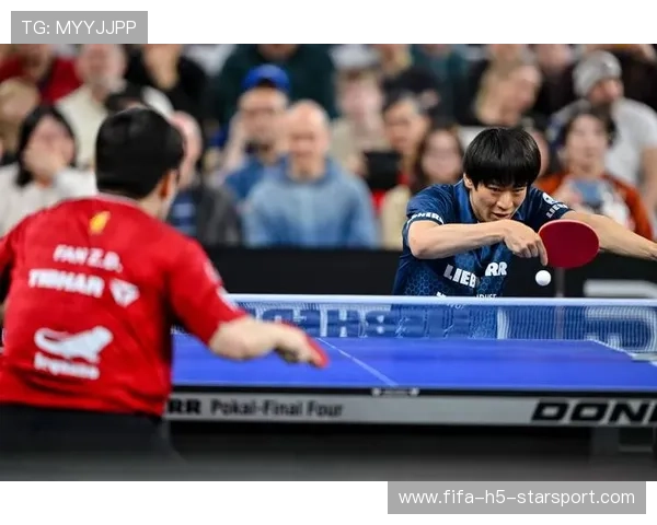 樊振东光速晋级，德杯冠军争夺进入白热化，樊振东在德国决赛视频